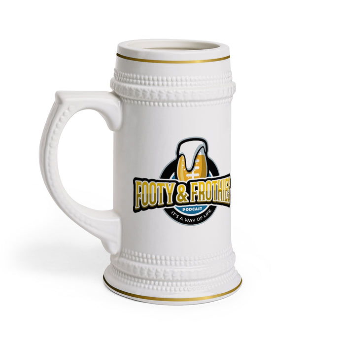 Footy & Frothies Stein