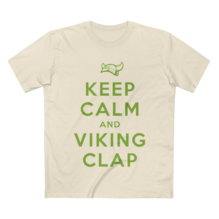 Keep Calm and Viking Clap Premium Shirt