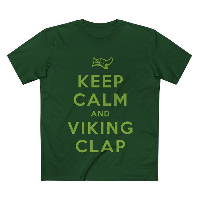 Keep Calm and Viking Clap Premium Shirt