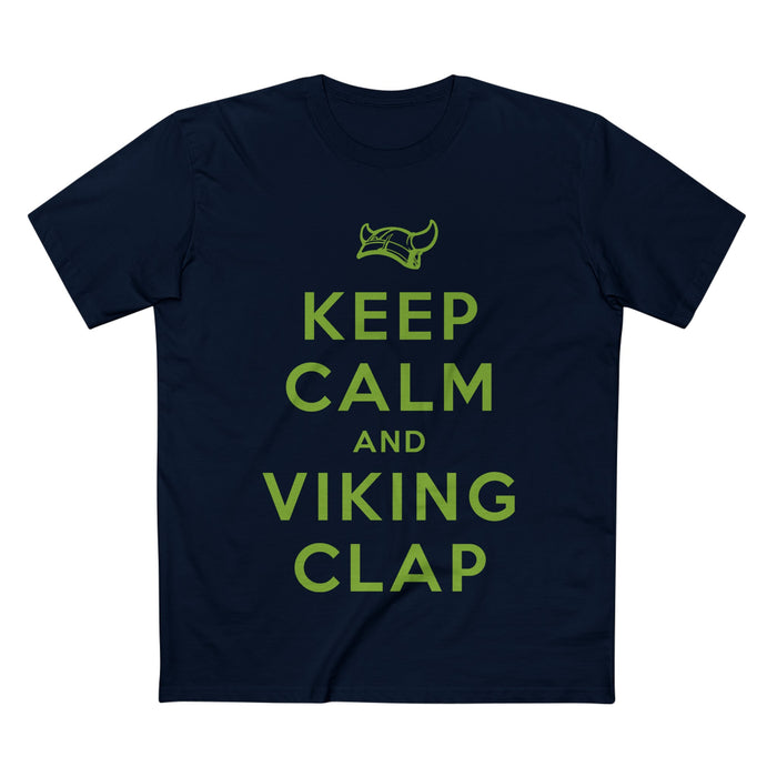 Keep Calm and Viking Clap Premium Shirt