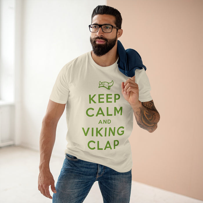 Keep Calm and Viking Clap Premium Shirt