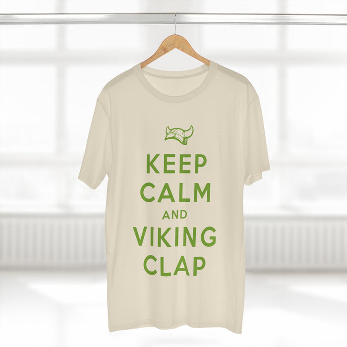 Keep Calm and Viking Clap Premium Shirt