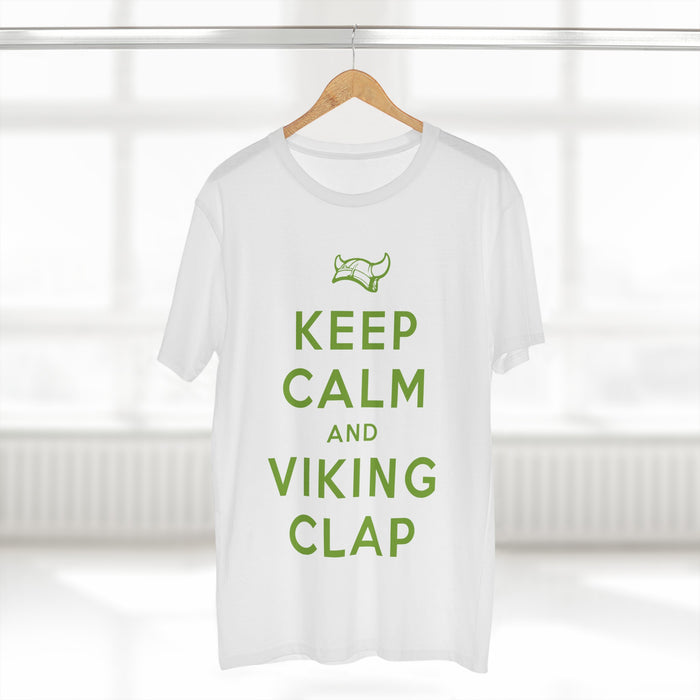 Keep Calm and Viking Clap Premium Shirt