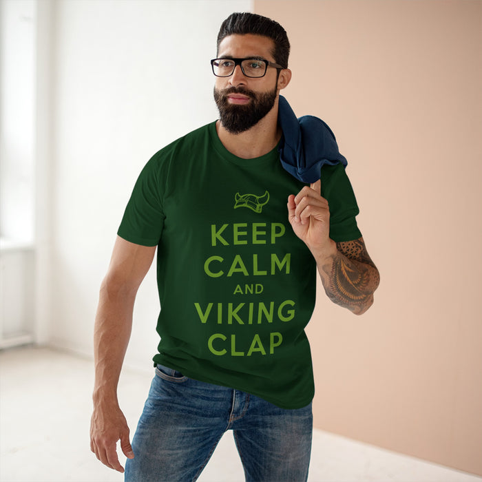 Keep Calm and Viking Clap Premium Shirt