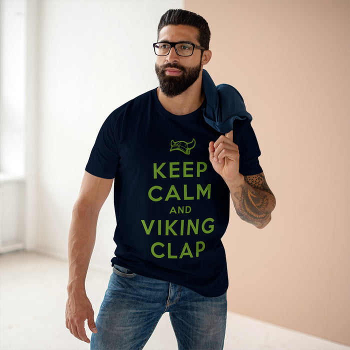 Keep Calm and Viking Clap Premium Shirt