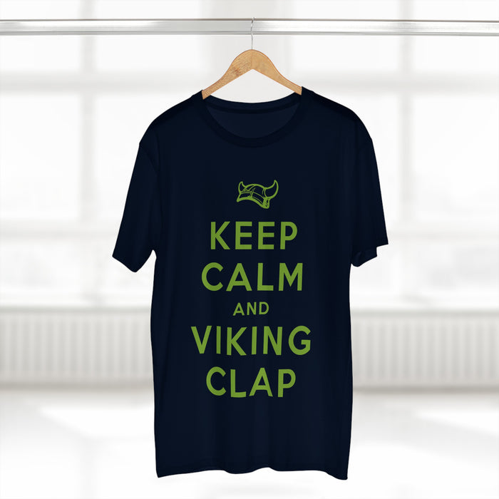 Keep Calm and Viking Clap Premium Shirt