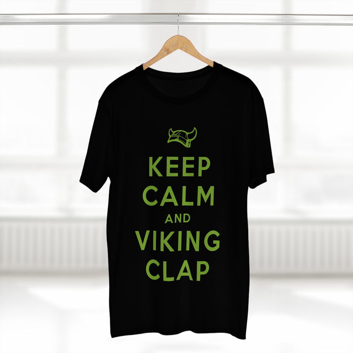 Keep Calm and Viking Clap Premium Shirt