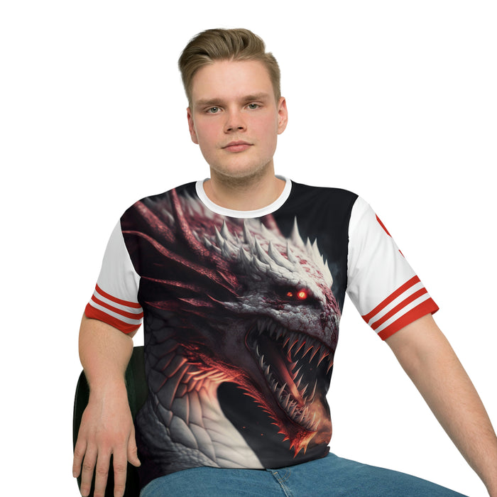 White Dragon All Over Print Shirt
