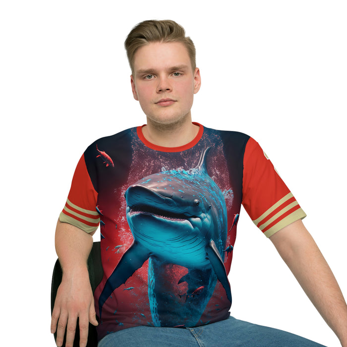 Angry Dolphin All Over Print Shirt