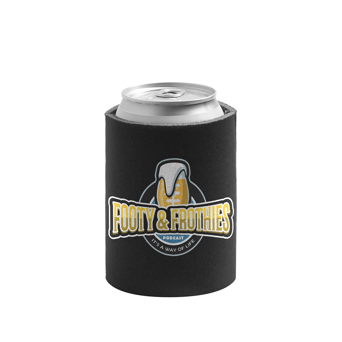 Footy & Frothies Stubby Holder — Rugby League Merch