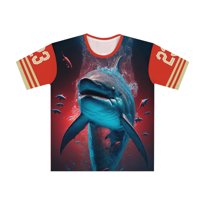 Angry Dolphin All Over Print Shirt